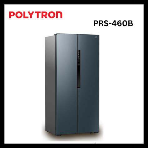 Jual POLYTRON PRS 460B KULKAS SIDE BY SIDE 460L INVERTER GARANSI RESMI