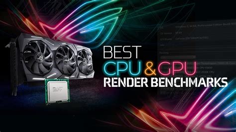 Best CPU & GPU Render Benchmarks - CG Director