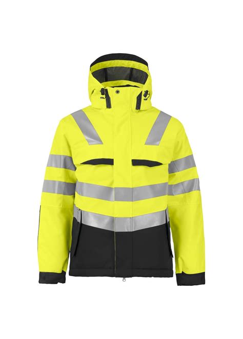 Projob Hi Visibility Padded Jacket En Iso Class