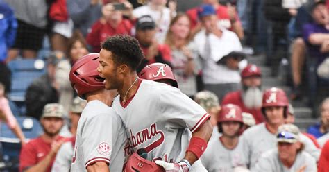 Alabama Crimson Tide Baseball Advances In Sec Tournament Behind