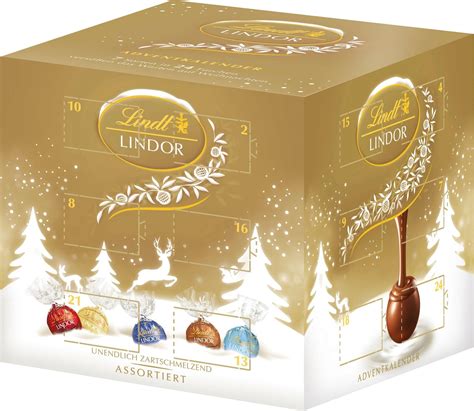 Lindt Kalendarz Adwentowy Kostka Lindor 300g Ceny I Opinie Ceneo Pl