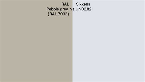 Ral Pebble Grey Ral Vs Sikkens Un Side By Side Comparison