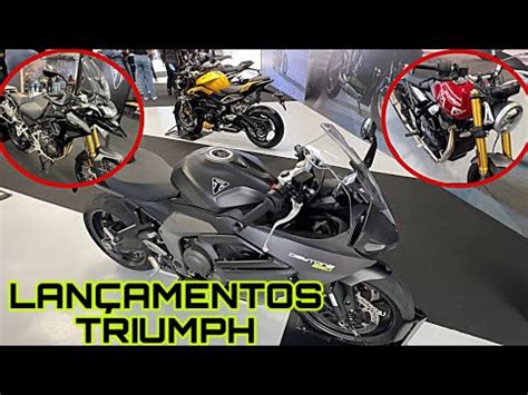 TRIUMPH LANÇA DAYTONA 660 E NOVAS TIGER 1200 E TIGER 900 EM INTERLAGOS