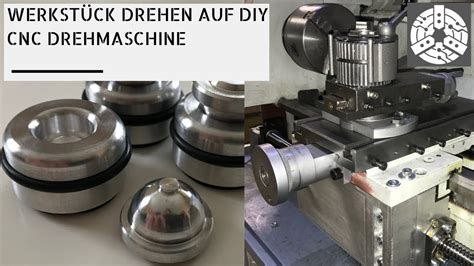 Werkstück auf Selbstbau CNC Drehmaschine mit Werkzeugwechsel YouTube