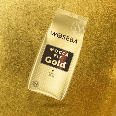 Кофе в зернах 1кг WOSEBA Mocca Fix Gold купить с доставкой по