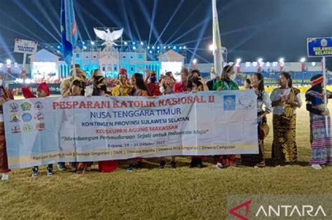 Bersaing Dengan Provinsi Kontingen Pesparani Sulsel Pulang Bawa