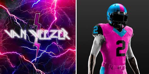 Using Weezer Albums As Inspiration We Designed 15 Football Uniforms