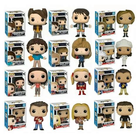 Funko Pop Friends The Tv Series Rachel Green Ross Geller Joey Tribbiani