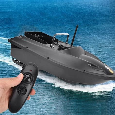 Vingvo Bateau D App T De Poisson Rc M Noir T L Commande Sans Fil