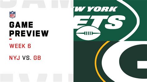 New York Jets Vs Green Bay Packers Preview Week 6