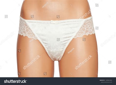 Female Panties On Mannequin Isolated On Stock Photo 1189062262