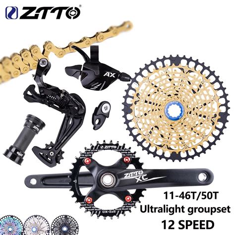 Ztto Mtb Bike X Speed Groupset S Rear Derailleur Shifter Crankset