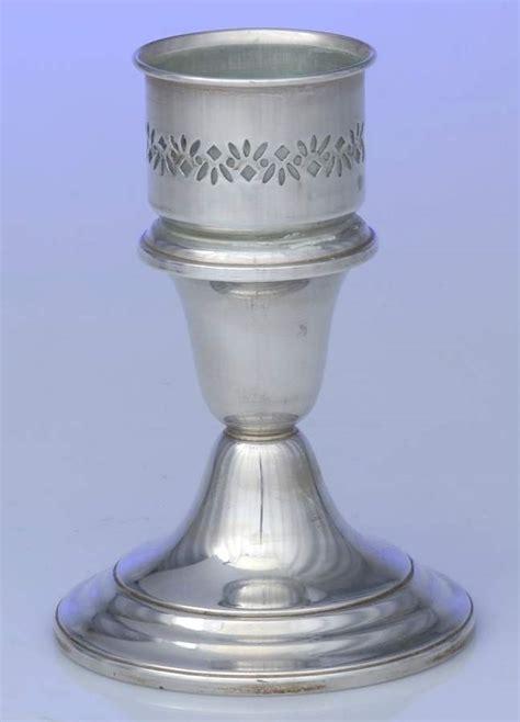 Puritan Sterling Hollowware Hurricane Lamp Base By Gorham Silver