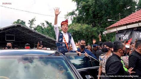 Live Presiden Jokowi Resmikan Terminal Bandara Ewer Asmat Juli