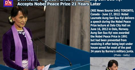 Pictures Of The Day Dtn News Noble Peace Prize Aung San Suu Kyi Accepts Nobel Peace Prize 21