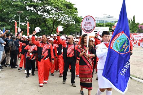 HADIRI PEMBUKAAN POPMAL IV BUPATI HARAP MBD RAIH PRESTASI