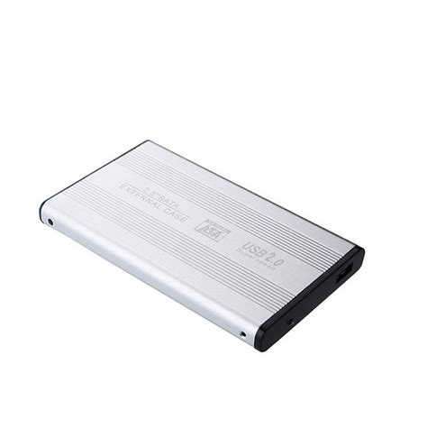 Външна кутия за хард диск, 2.5", Съвместима с HDD/SSD 2.5" SATA, USB 2. ...