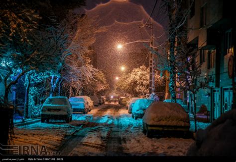 Photos Of Tehran Blanketed In Heavy Snow