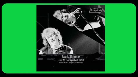 Jack Bruce Live At Rockpalast 1990 Youtube