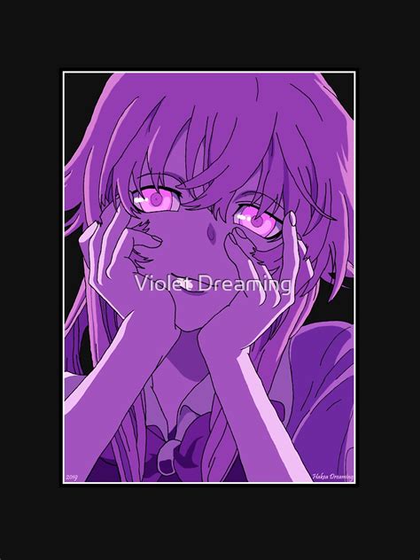 "Yuno Gasai, Yandere Face Ver." T-shirt for Sale by Hakea | Redbubble ...