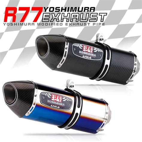 Yoshimura R Tubo De Escape Universal Para Motocicleta Silenciador Db