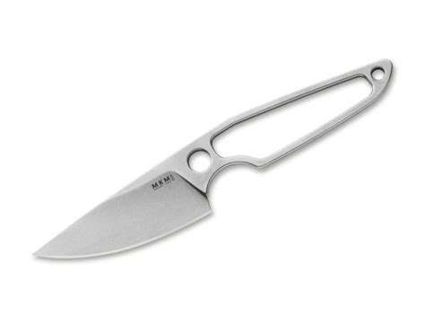 MKM Makro 1 Naked Feststehendes Messer Silber MKM Makro 1 Naked