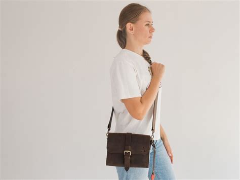 Mini Leather Bag Leather Shoulder Bag Small Crossbody Bag - Etsy