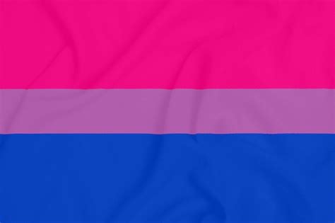 Premium Photo Lgbt Bisexual Pride Community Flag On A Textured Fabric Pride Symbol