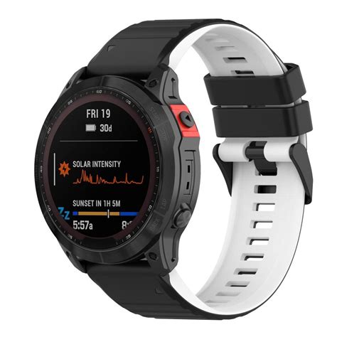 Garmin Fenix Pro Dual Color Klokkeb Nd Svart Og Hvit Teknikkdeler No