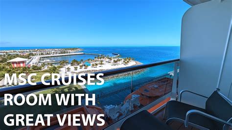 MSC Meraviglia Balcony Cabin Tour YouTube