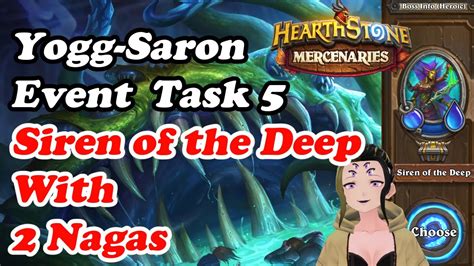 Yogg Saron Event Task 5 Heroic Siren Of The Deep 2 Nagas Shallow