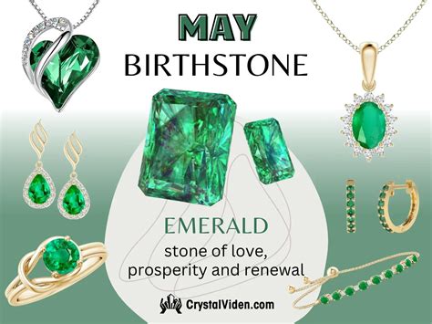 May Birthstone Emerald And Its Meaning Crystal Viden