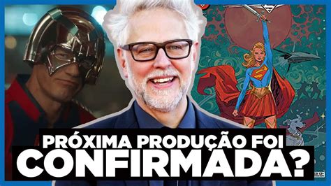 JAMES GUNN CONFIRMA QUE ESTÁ TERMINANDO O ÚLTIMO EP DE PACIFICADOR E