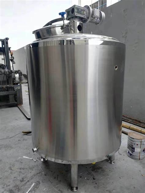 1000L 2000L GMP Standard Pharmaceutical Liquid Insulated Heating Mixing