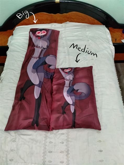 Helluva Boss Stolas Big Dakimakura Furry Soft Body Pillowcase Etsy UK