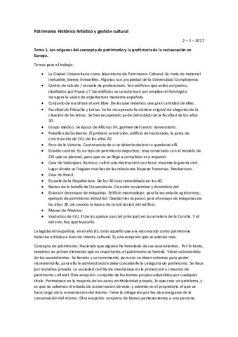 Patrimonio Historico Artistico Y Gestion Cultural Pdf