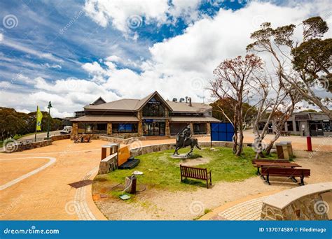 Mount Buller Village Editorial Stock Image Image Of Landmark 137074589