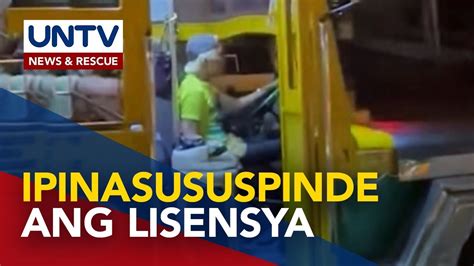 Lisensya Ng Driver Na Umanoy Namahiya Ng Pasahero Dahil Sa Timbang