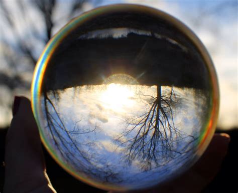 Sphere Photography The World Through A Glass Sphere Flickr Dainybuijsen Photography Glass