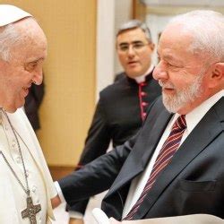 Lula Se Encontra O Papa Francisco Boa Conversa Sobre A Paz No Mundo