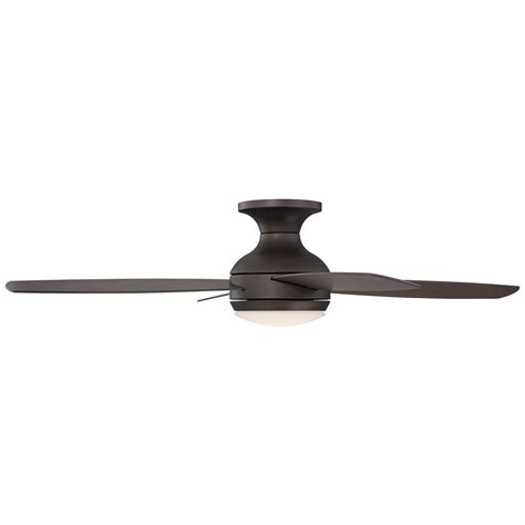 52 Casa Elite Oil Rubbed Bronze Led Hugger Ceiling Fan 8y398