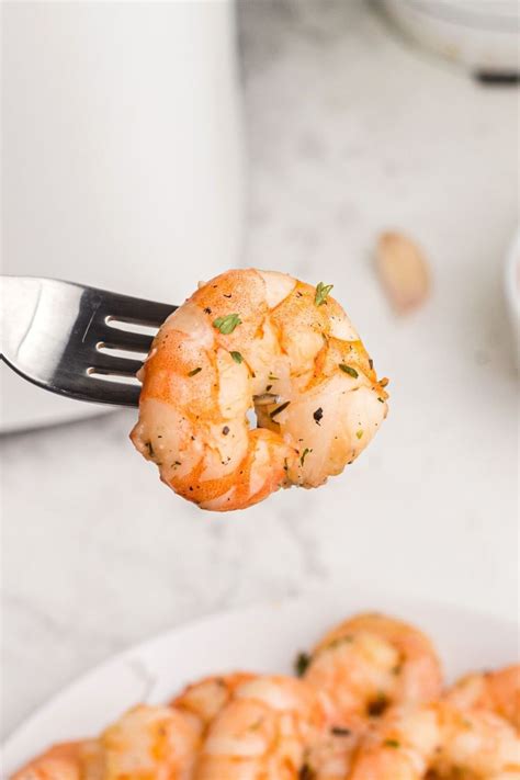 Air Fryer Garlic Butter Shrimp | Air Frying Foodie