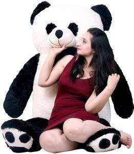 RISHAB ENTERPRISES Teddy Bear 6 Feet Panda Beautiful Spongy Huggable