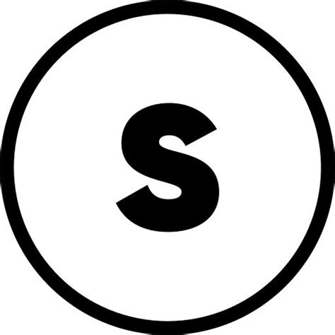 The Letter S In A Circle