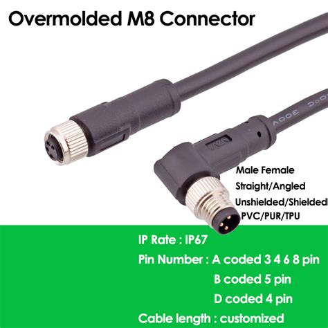 Best M Pin Connector Male Female Cable Plug Shine Industry