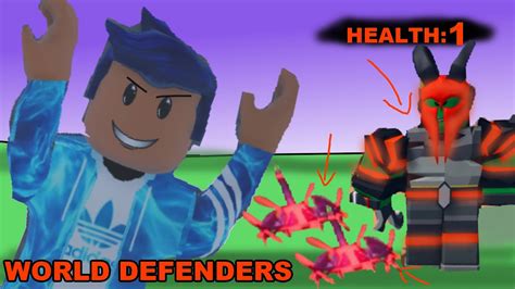 Roblox World Defenders Youtube