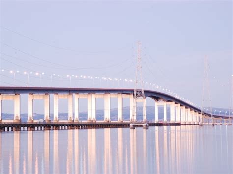 San Mateo Bridge Glows At Dusk: Photo Of The Day | San Mateo, CA Patch