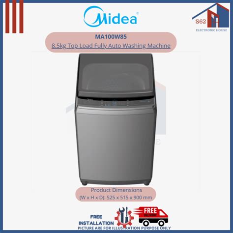 Midea Ma W Kg Top Load Fully Auto Washing Machine Years