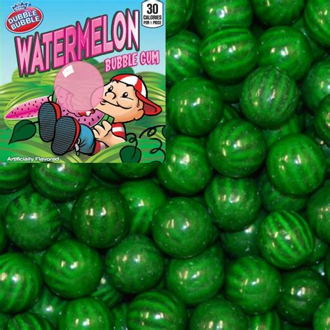 Watermelon Gumballs By Dubble Bubble 1 850 Count