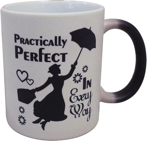 Mary Poppins Practically Perfect In Every Way Funny Magic Morphing Mug